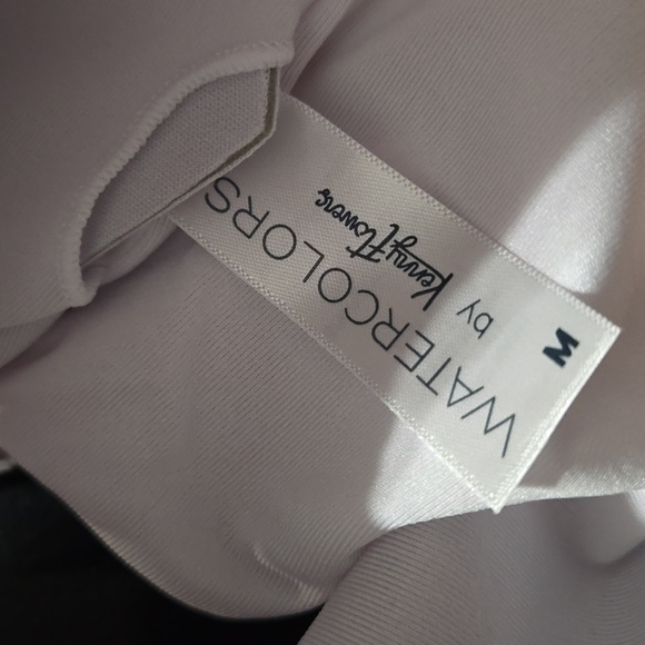 5 For $50🔥 NWT WATERCOLOR BY KENNY FLOWERS Tropical Cap Sleeve Bikini Swim Top - Picture 9 of 9